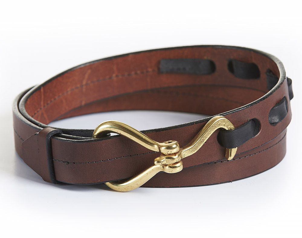 Handcrafted in Toronto, Mens Leather Belt-1.25 Wide-Extra Large