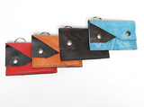 Minimalist Leather Wallet, Leather Credit Card Wallet-Key License Pouch