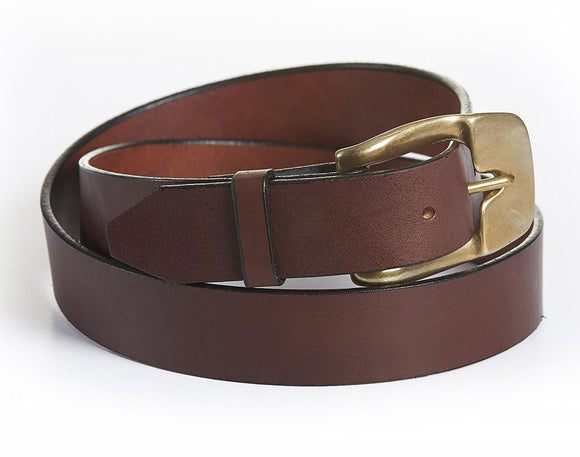 Mechanics Leather Belt, Buckleless Leather Belt, Handcrafted in